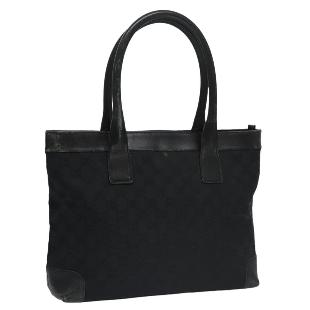 GUCCI GG Canvas Hand Bag Black - Picture 1 of 16